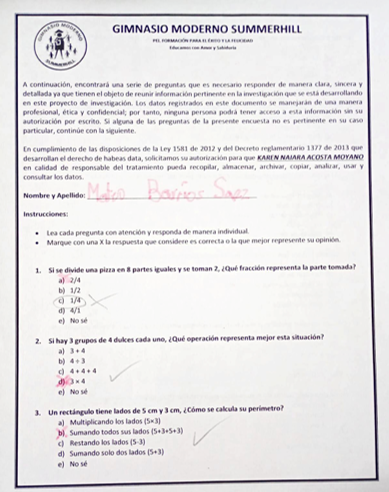 Encuesta final - evidencia 1