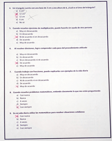 Encuesta inicial - evidencia 2