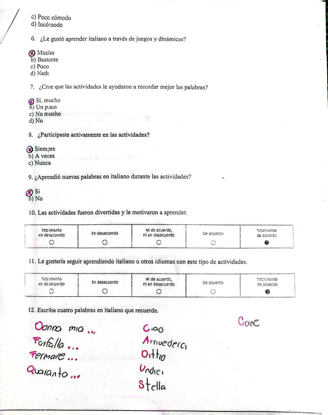 Encuesta final